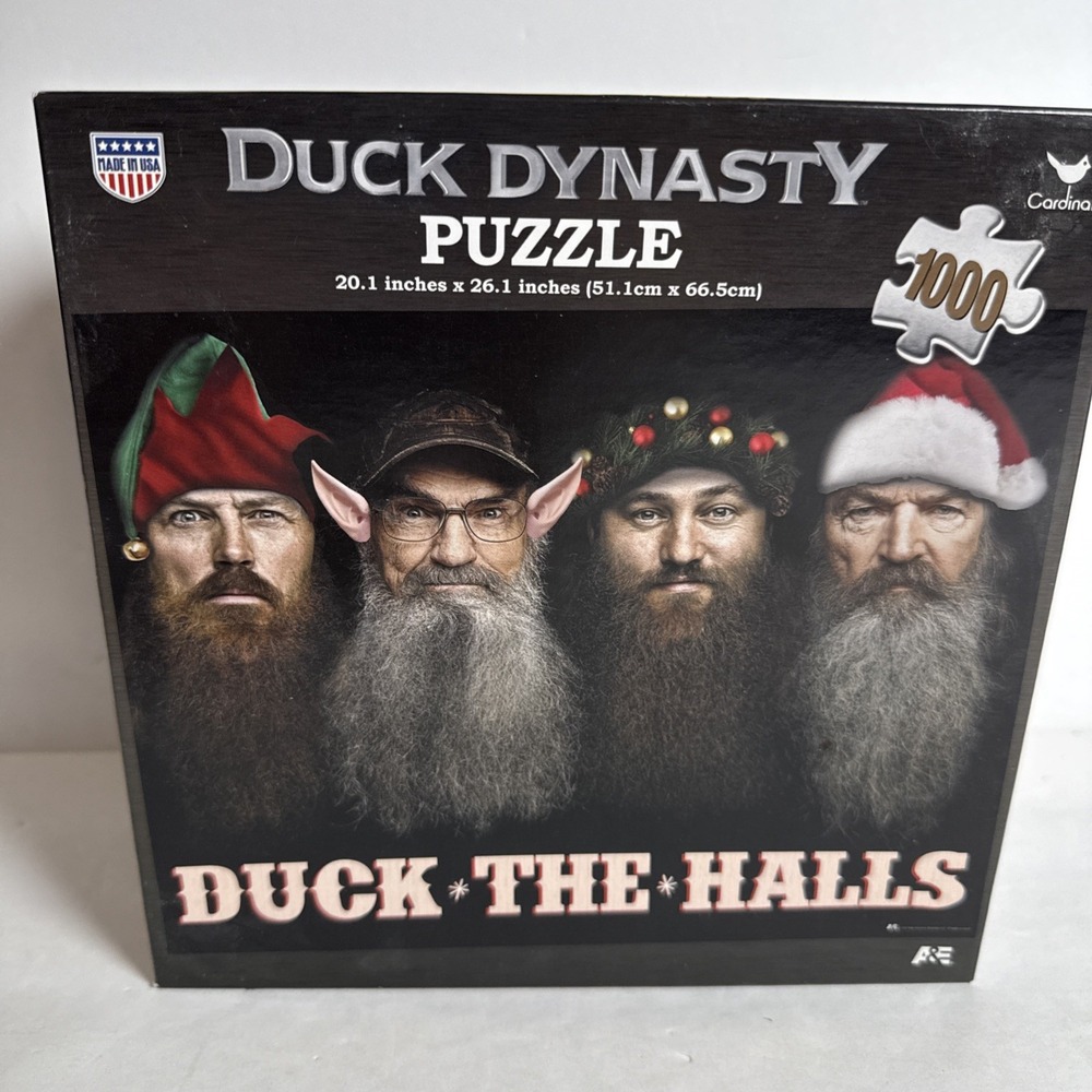 Duck Dynasty‎ 1000 pc puzzle Duck The Halls Christmas SEALED NEW